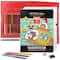 Arteza® Kids Transportation Coloring Book Kit, 16 pcs
